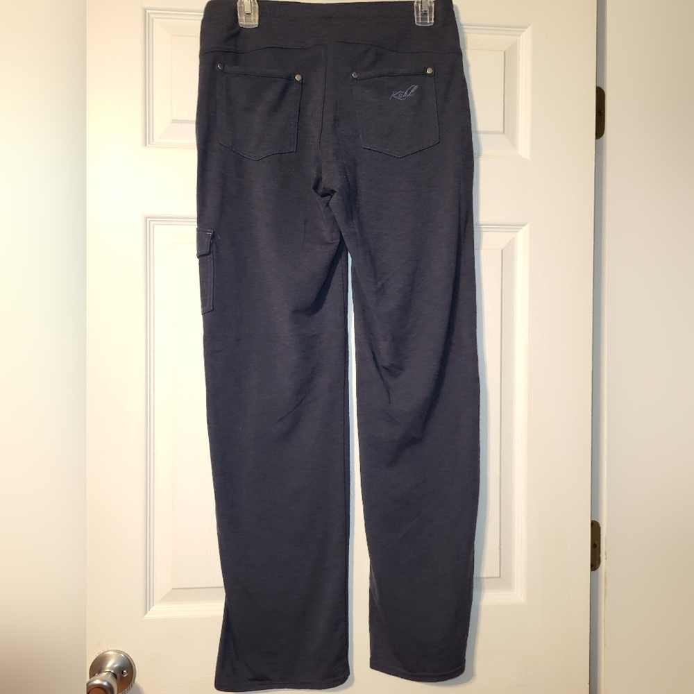 KUHL  Stretch‎ Athletic Pants Women's Size 6 Regular Navy Blue Hiking Camping - Picture 3 of 10